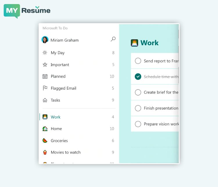планировщик дел Microsoft ToDo