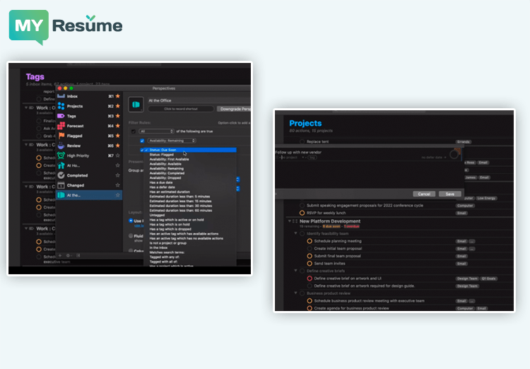 Планировщик дел - MyLifeOrganized