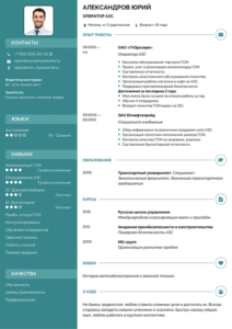 резюме оператор АЗС