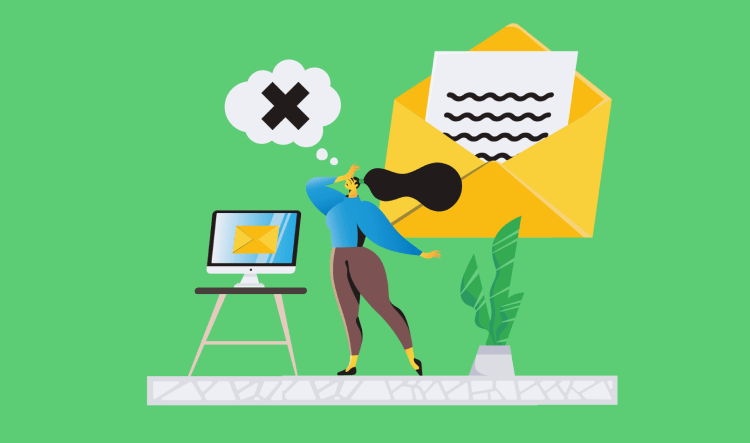 ошибки в сопроводительном письме