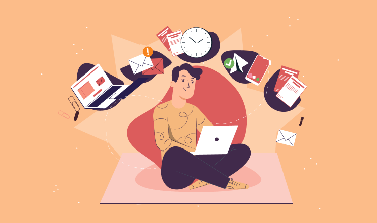 рабочее место фрилансера