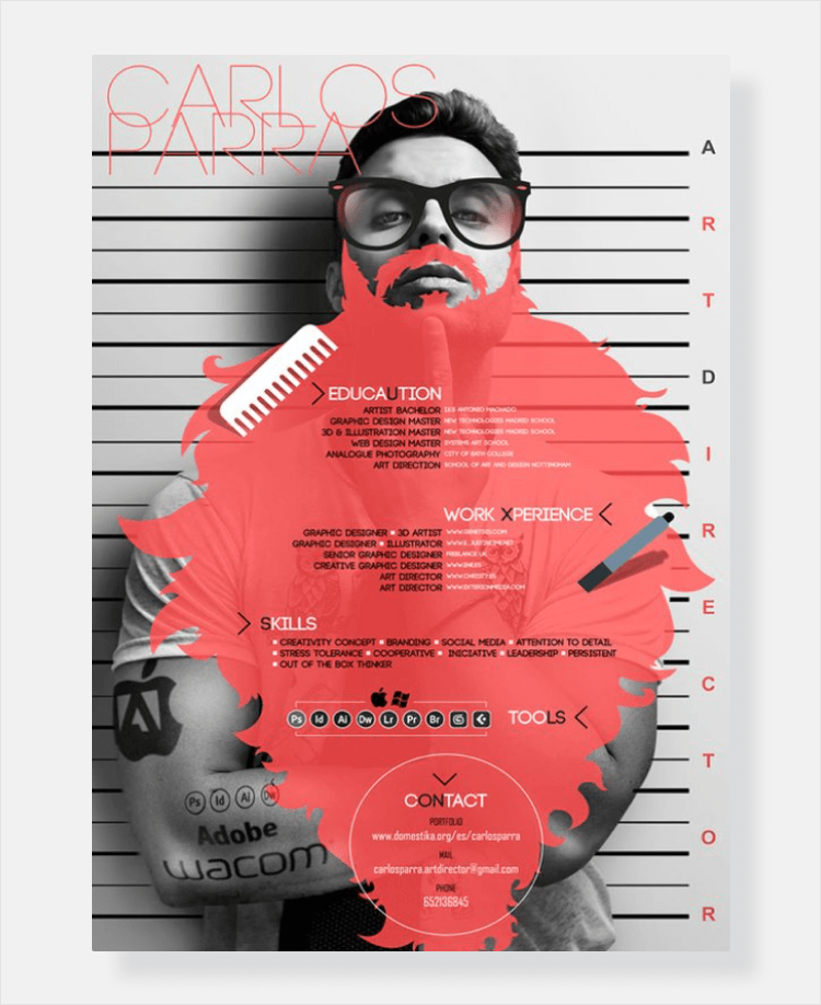 нестандартное резюме это