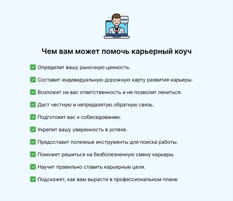 карьерный коуч консультация
