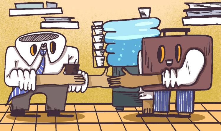 кто работает в офисе