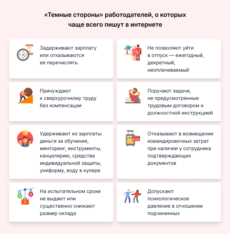 черный список работодателей