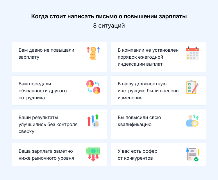 письмо просьба о повышении зарплаты