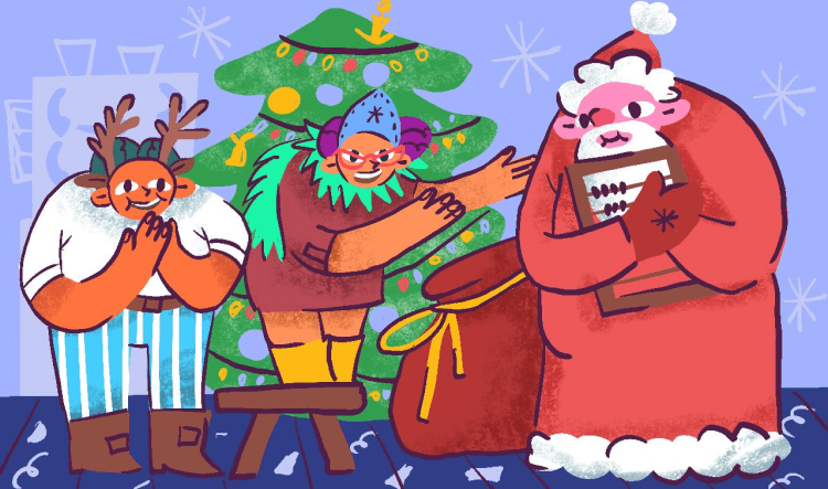 поздравление с новым годом коллегам