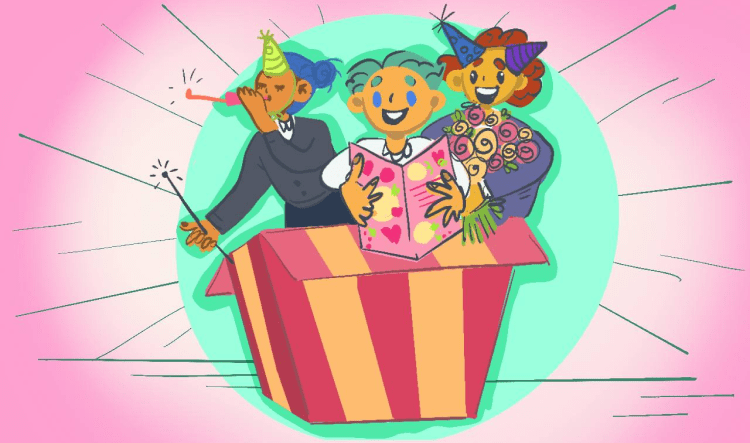 поздравить коллегу с успехом