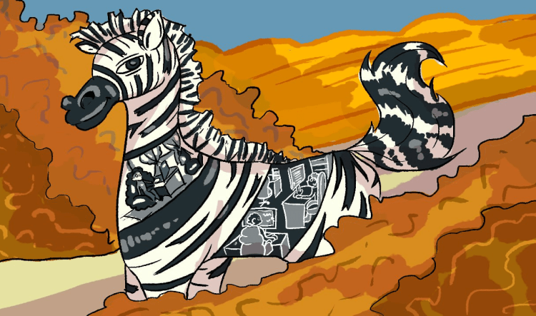 гибридный график