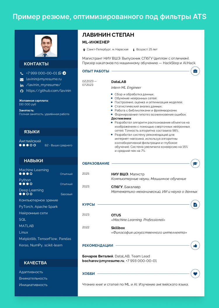 ключевые слова для резюме ats системы