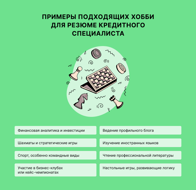 резюме специалиста по кредитованию