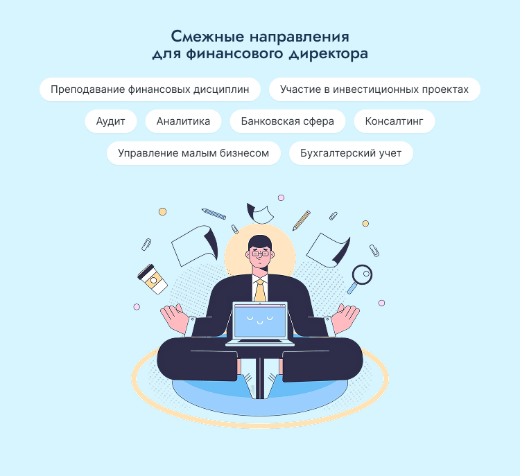 опыт в резюме финансового директора