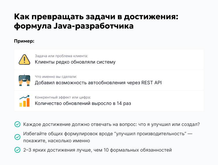 Как превращать задачи в достижения_ формула Java-разработчика