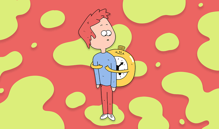 работа на время